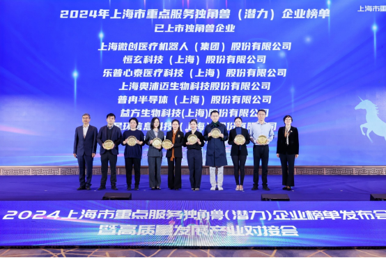 喜报！博天娱乐航母股份入选“2024年上海市重点服务独角兽（潜力）企业”(图4)